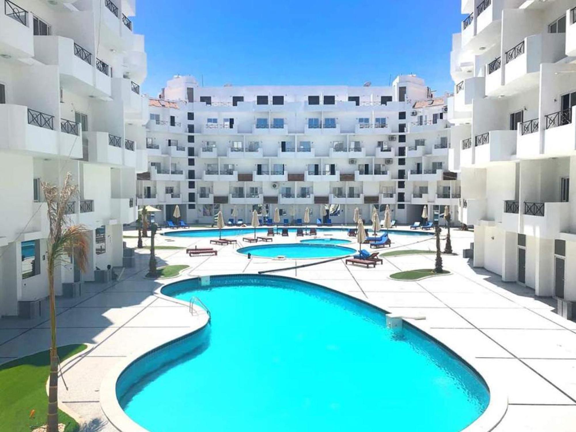 Apartments Near Dolce Vita - Redsealine Hurghada Zewnętrze zdjęcie